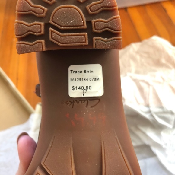 Clarks Heeled Boots - Picture 3 of 4